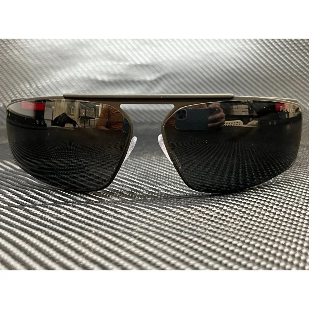 Prada Matte Black Men's 59mm Sunglasses